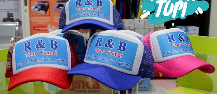 Cetak Topi Untuk Karyawan