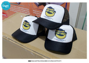 Topi Sablon Sublim Surabaya