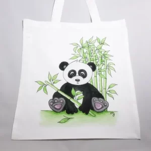 Tote Bag Custom Sablon Polyflex Panda